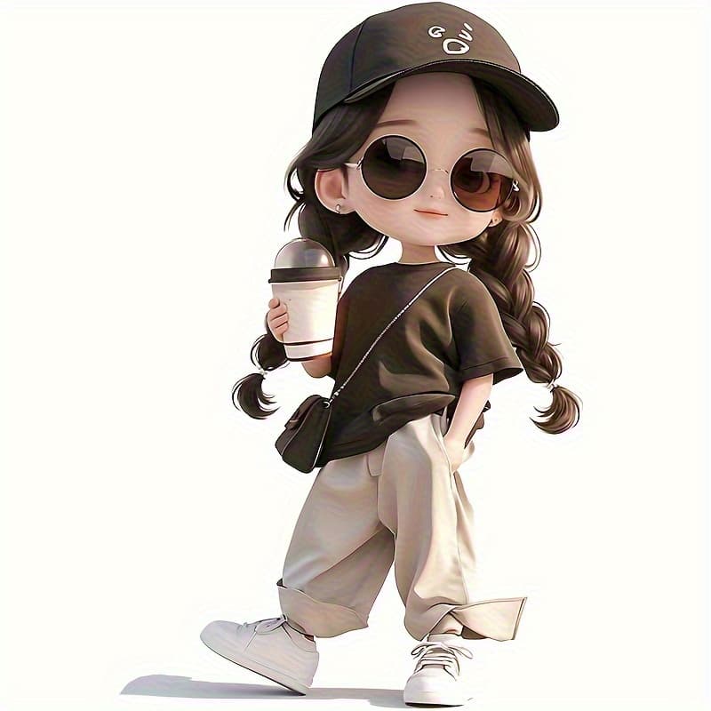 TEMU 1pc Cute Coffee Applique Heat Transfer Sticker- Iron-on, Machine Washable, Durable Plastic For T-shirts, Hoodies, Pillows, Bags- Mixed Colors, Versatile Design, Coffee Bar Additions