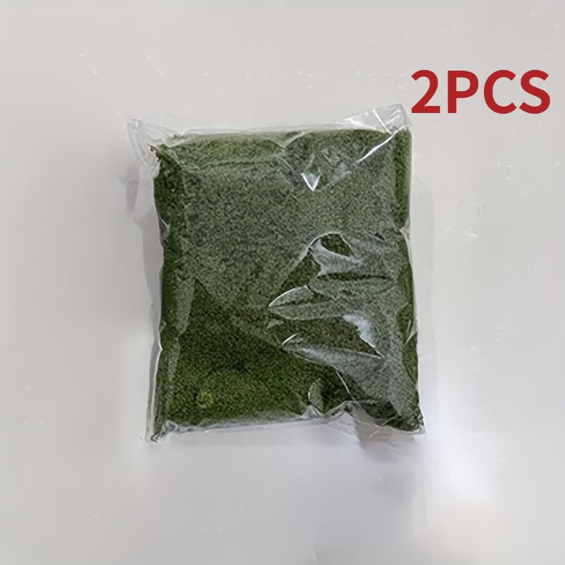 TEMU 2pcs Large Pack Realistic Artificial Moss – Natural Outdoor/lawn, Durable & Low-maintenance Garden Decor For Landscaping, Flower Pots, Roof Gardens, Turf (no Watering/easy Shaping)