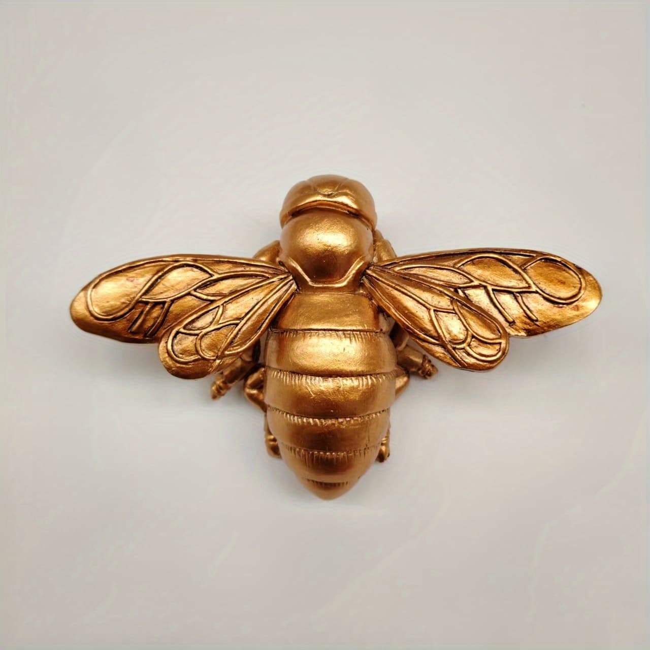 TEMU 1pc Handmade Wall Sculpture - Art Grid Resin Insect Decoration With Detailed Wings And Parts, Perfect For Home, Gallery Or Party Decor, Ideal For Insect Lovers, Bee Decor