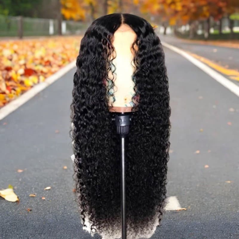 TEMU 1pc Corn Perm Chemical Fiber Wig Lightweight Durable Hair Wig Ideal Gift For . 26in