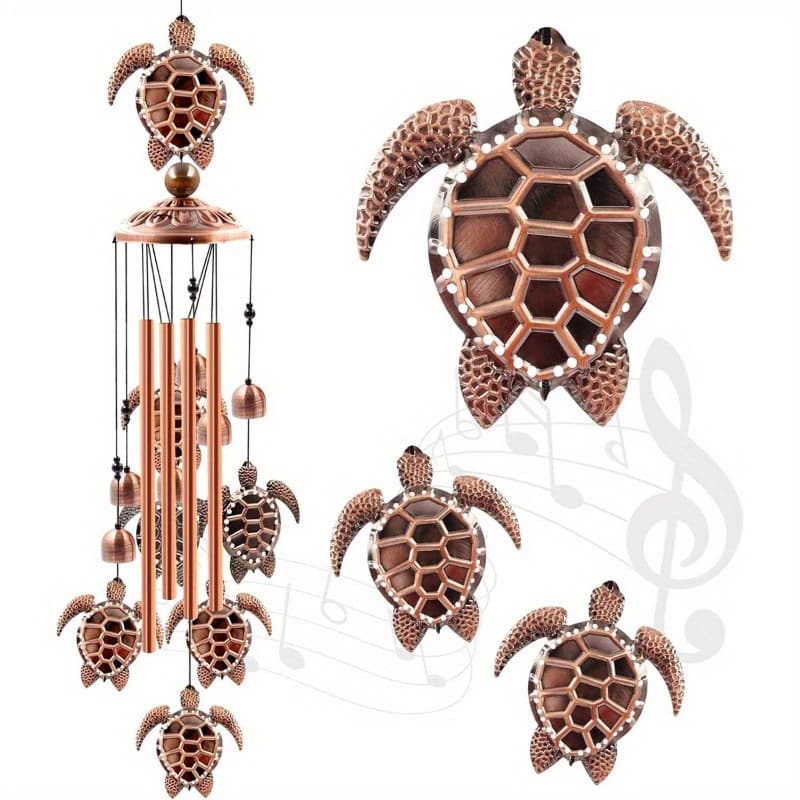 TEMU 1pc Wind Chimes Wind Bells For Indoor And Outdoor Home Garden Decoration Gifts