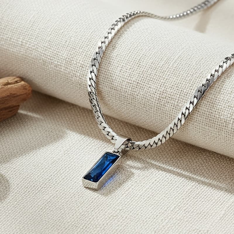 TEMU 1 Men's Fashion Pendant 316l 316l 316l 316l Stainless Steel Necklace, Chain Hip Hop Casual Men's Necklace, Gift For Boyfriend Lover