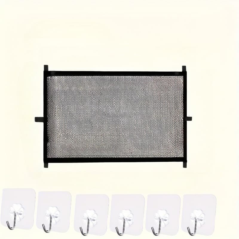 TEMU -piece, No-drill, Adjustable Pet Fence Door Portable For Indoor And Outdoor Use. It Serves As A Safety Barrier For Cats And Dogs, Suitable For Doorways, ,