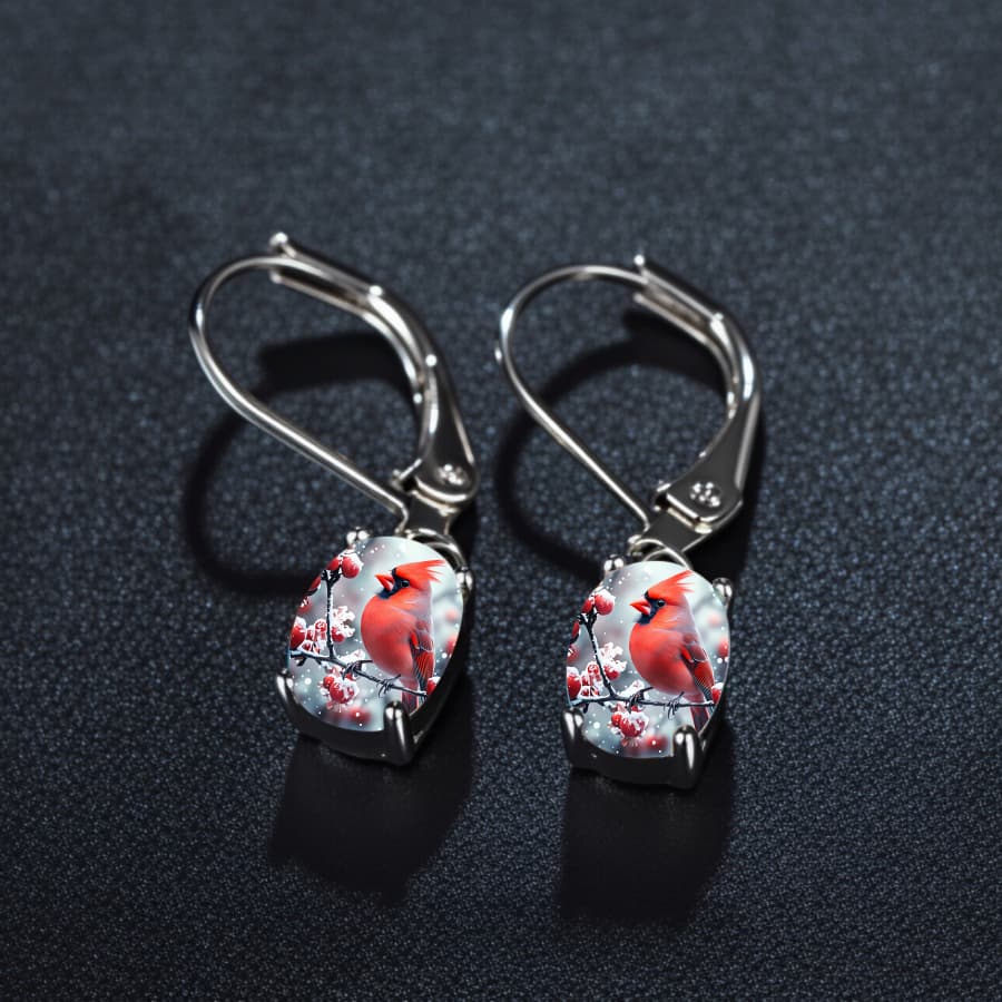 TEMU Unique Bird-themed Earrings Inspired , Perfect For Winter And As Holiday Gifts. Pendant Earrings Make For Great Everyday Additions