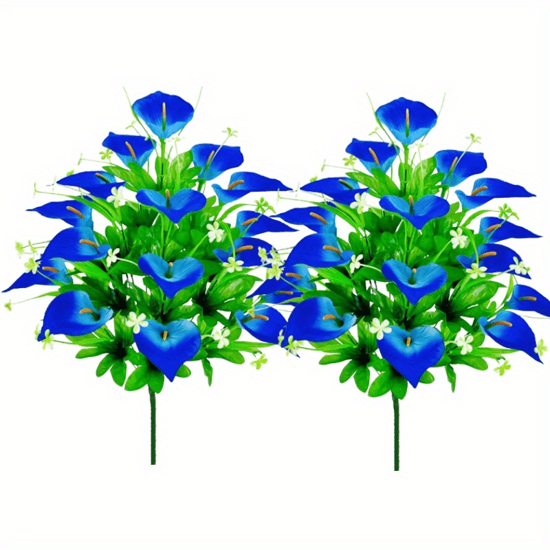 TEMU A Lifelike Calla Made Of Plastic, Perfect For Decorating Your Home, Office, , Gardens, , And Farmhouses. Ideal For All