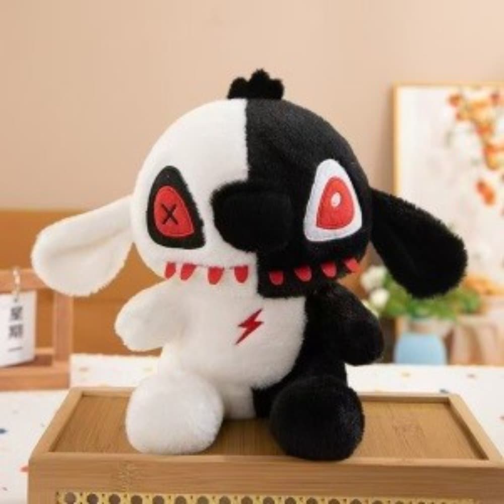 TEMU Of Semi-color- Plush Toys In Black And White, Designed For Pets To Enjoy Indoors And Outdoors, Helping To Their Boredom. Companion For Your Furry - Plush Toys Provide And Entertainment