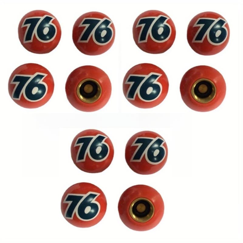 TEMU 12pcs Valve Caps, Valve Caps For 76 Ball Valves, Valve Caps For 76 Ball Valves Used In Vehicles