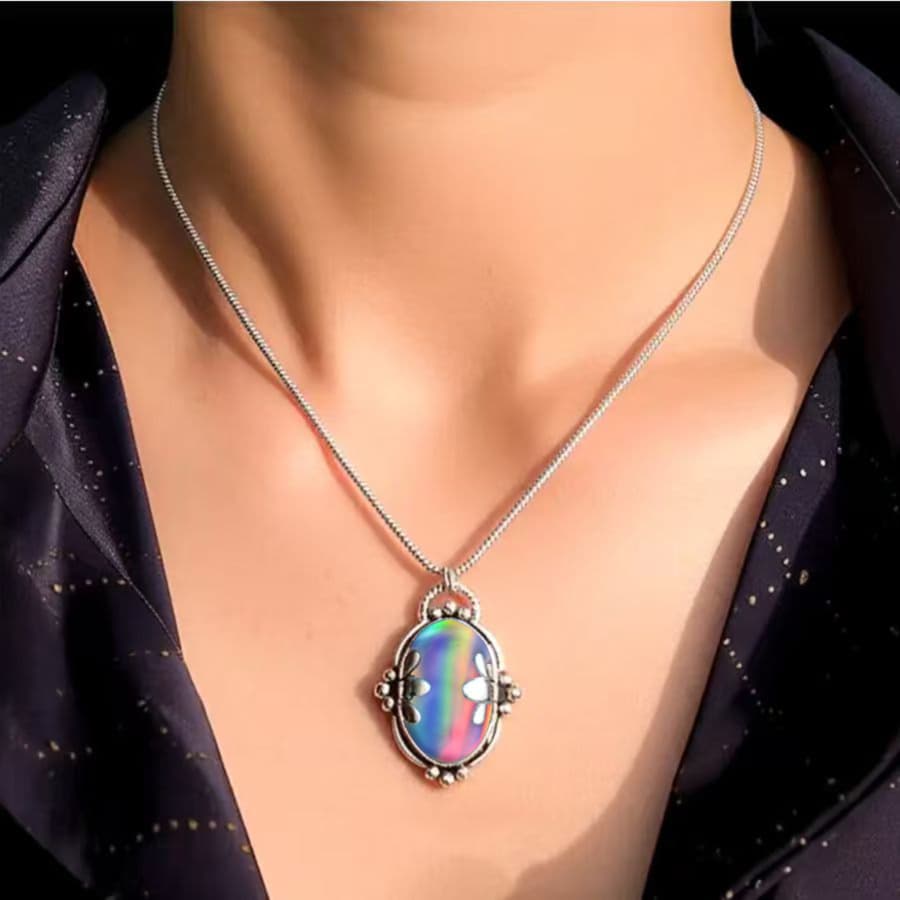 TEMU A Single Piece Of Beautifully Designed Bohemian Necklace, Featuring A Stylish Knot, Perfect For Women. This Unique Jewelry A Great Gift For , Valentine's Day, Christmas, Or Thanksgiving