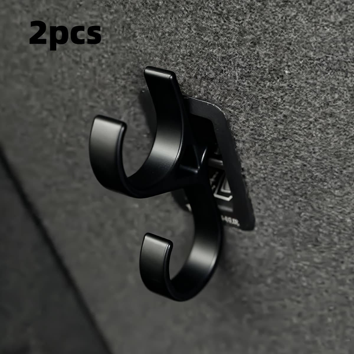 TEMU 1/2 Car Umbrella Hook, Universal Trunk Hanger, Suitable For Storing Umbrellas, Towels, Fishing Rods, And Camping Gear. No Drilling Required, Sturdy Installation, Fits Most Car Models