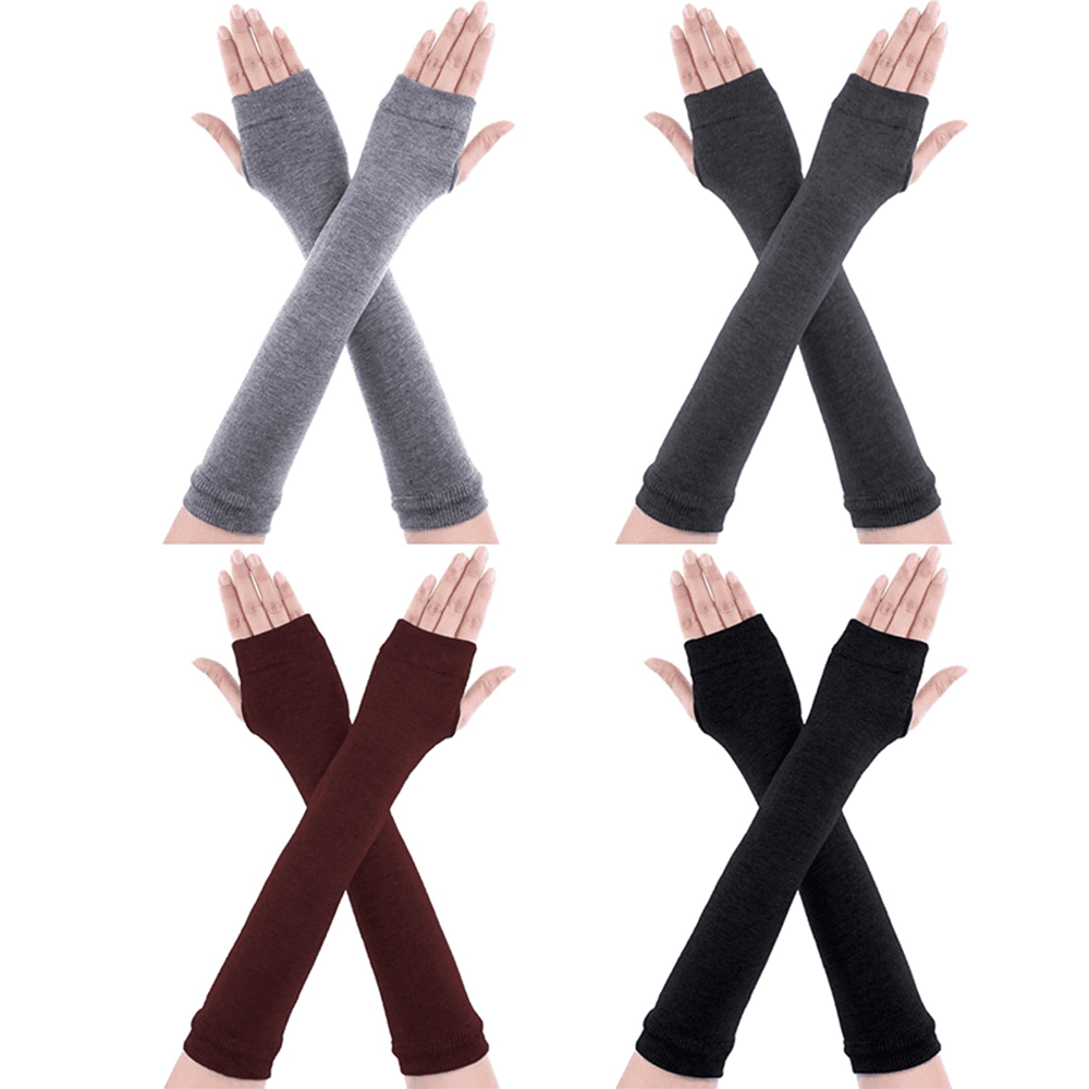 TEMU 4pcs Women's - , & Fingerless Arm For , &