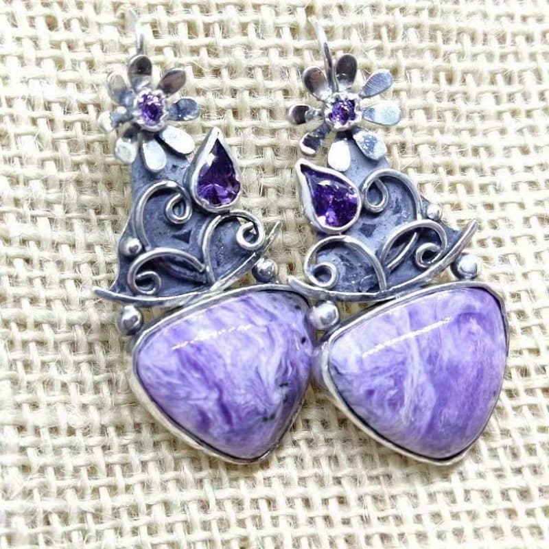 TEMU [fashionable Earrings] Retro Fashionable 1 Pair Women's Earrings Set, Party Fashion Earrings, Holiday Gifts