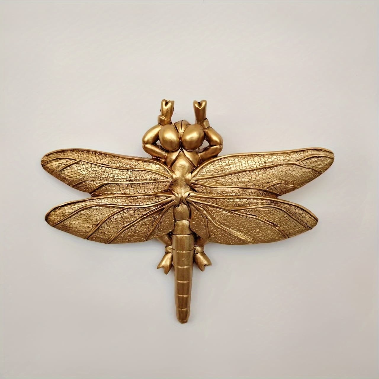 TEMU A Handmade Wall Sculpture - Polymer Resin, , Unique Decor, Suitable For Insect Enthusiasts, Hanging Or Framed Decorations