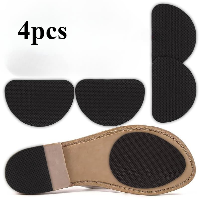 TEMU 4pcs Of Non-slip Shoe Pads - Sole Protectors With Adhesive! Designed For High Heels, Anti-slip Shoe Grips Are A Must-have. Effectively Prevent Slipping