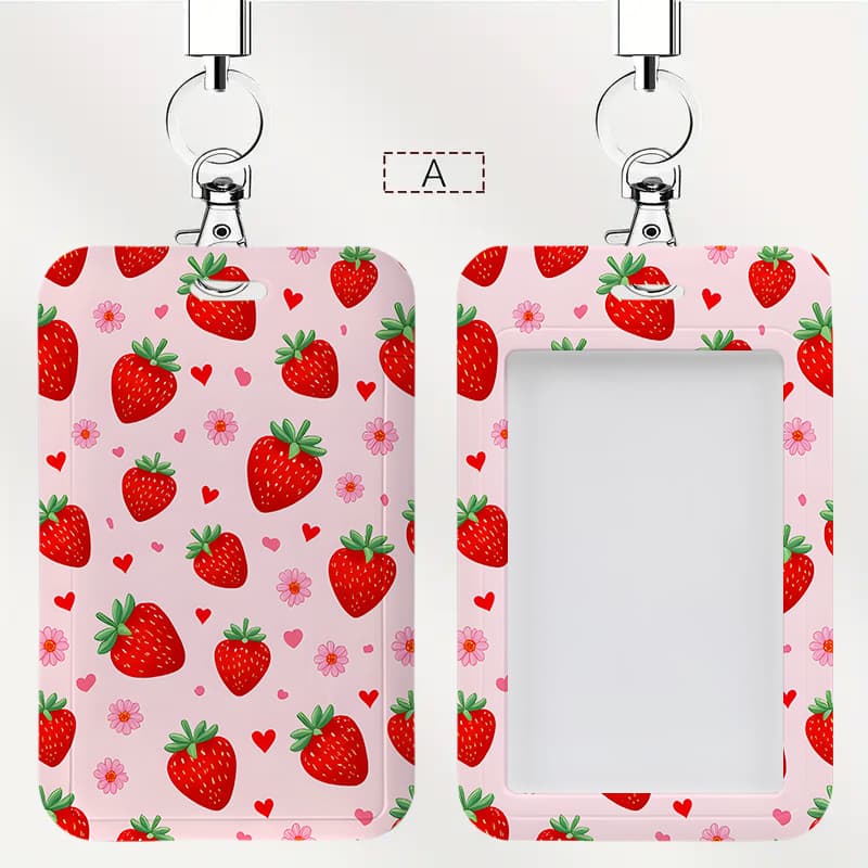 TEMU A Card Holder For 1pc Student Id, Public Transport Cards, And Id, Featuring A Cute . Made Of Durable Plastic With Slots, Use And Travel
