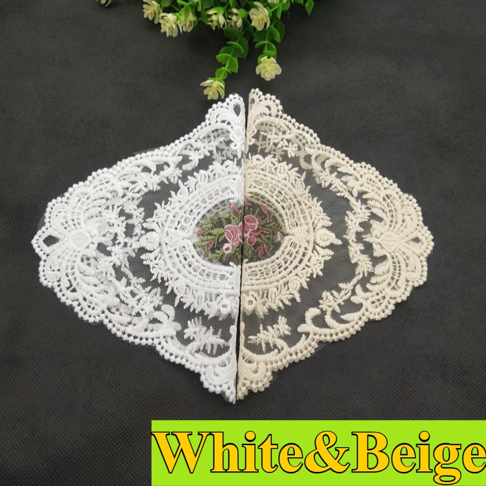 TEMU 2pcs Elegant Vintage Table Runner - Hand Embroidered, Nylon, Perfect For Home Dining Decor