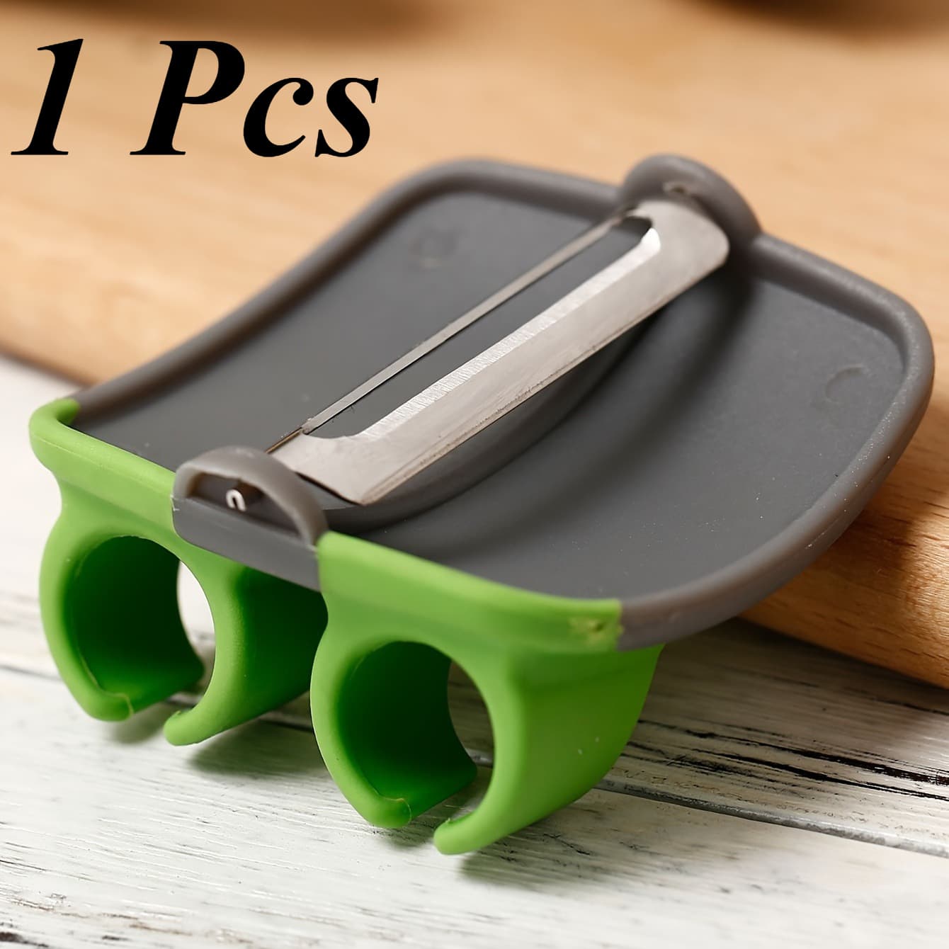 TEMU Convenient And Practical Green Peeler, Not Easy To Hurt Hands, Compact And Easy To Store, , Suitable For Daily Household Kitchen Use
