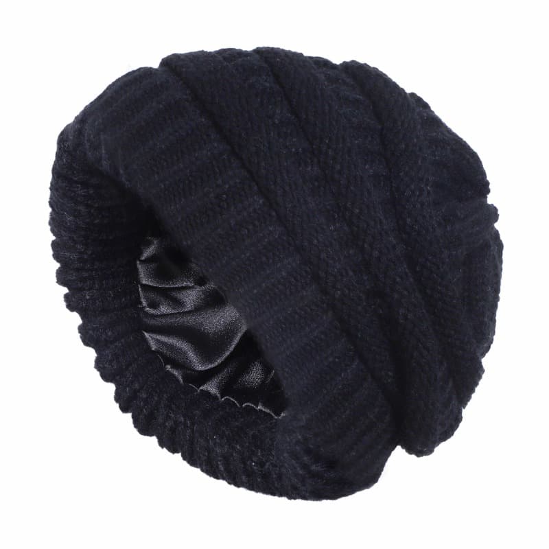TEMU 1pc Cold-proof Windproof Hat - Anti-static , Protect Ears, Soft Stuffed Texture (micro Elastic), Lightweight And Not Hurt Hair, Unisex Winter Daily And Hat