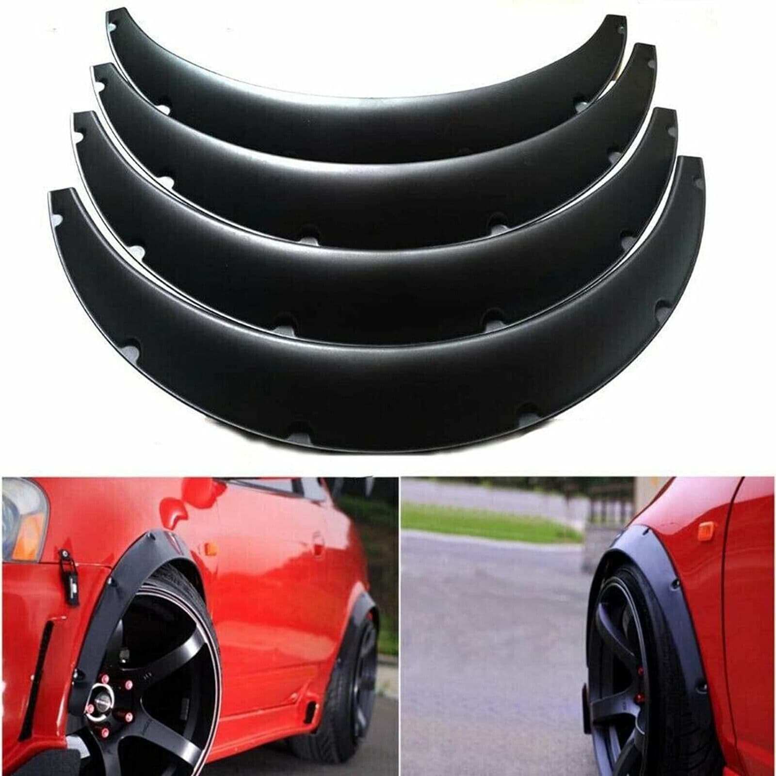 TEMU 4pcs 3.5 Inch Universal Flexible Car Extra Wide Arches