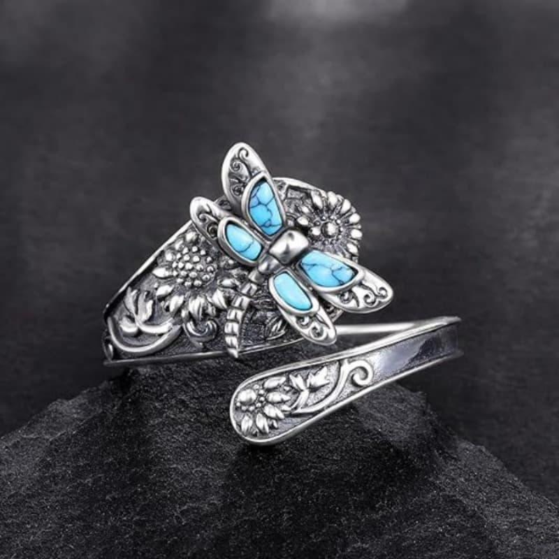 TEMU Bohemian Sunflower Wrapped Ring (women's)