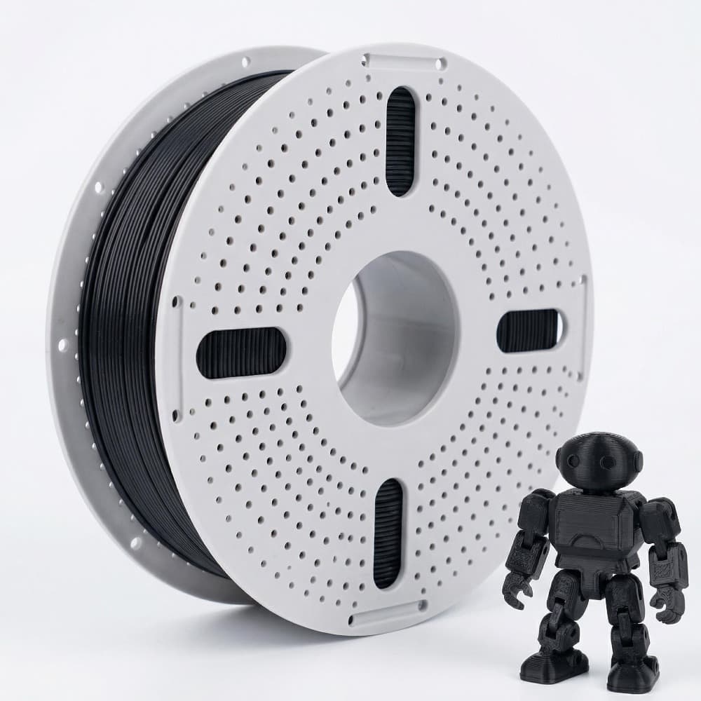 TEMU 2.2lb (1kg), Petg Black Filament 1.75mm Multicolor, Fits For Most Fdm 3d Printers, 3d Printer Filament Dimensional +/- Mm