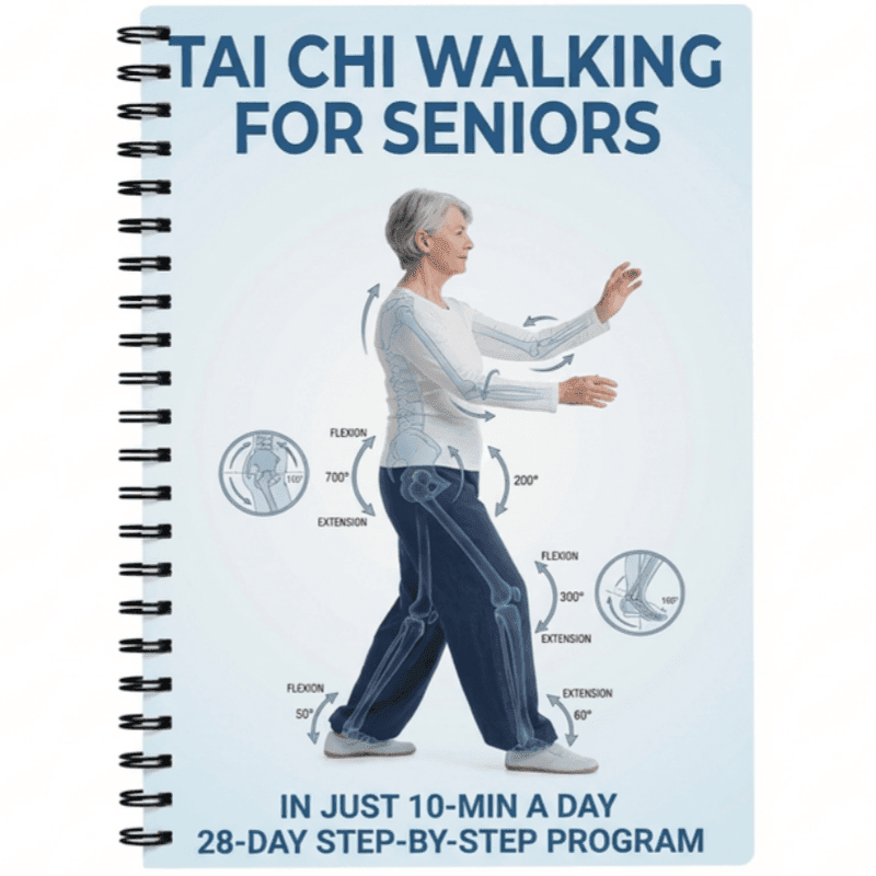 TEMU Tai Chi Walking For Seniors: A 28-day Gradual Training Guidebook For Adults Over 60 - Safe, Exercises, Balance And Visual Cues, Flexibility And . This Book Has 78 Pages.