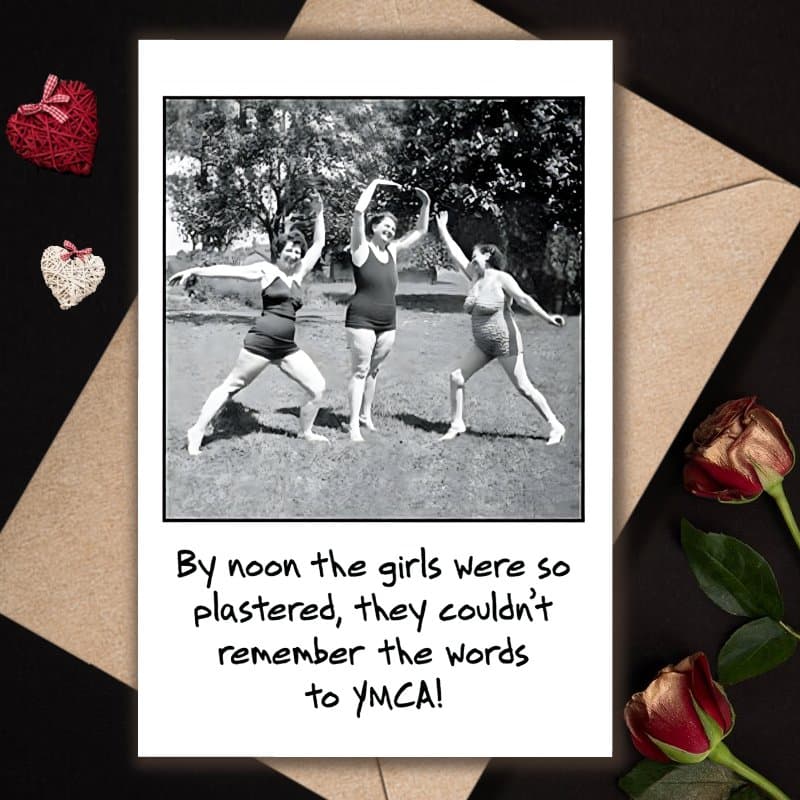 TEMU 1pc, Funny Birthday Card With Envelope,1pc Unique Gift For Women Men Friend Brother Sister Son Daughter Husband Bestie Wife, Ideal For Christmas | Themed Wall Art Print