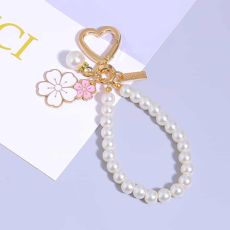 TEMU Elegant Chain Keychain With Lobster Clasp - Perfect For Keys, Bags And Wallets | Stylish Gift Idea