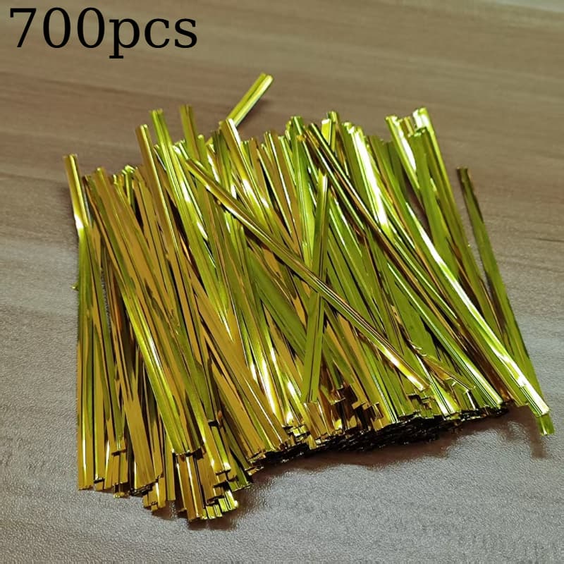 TEMU 700pcs Of Assorted Colored Zip Ties, Ideal For Floral Wrapping, Offered In Hues, Versatile And Useful For Gardening Needs