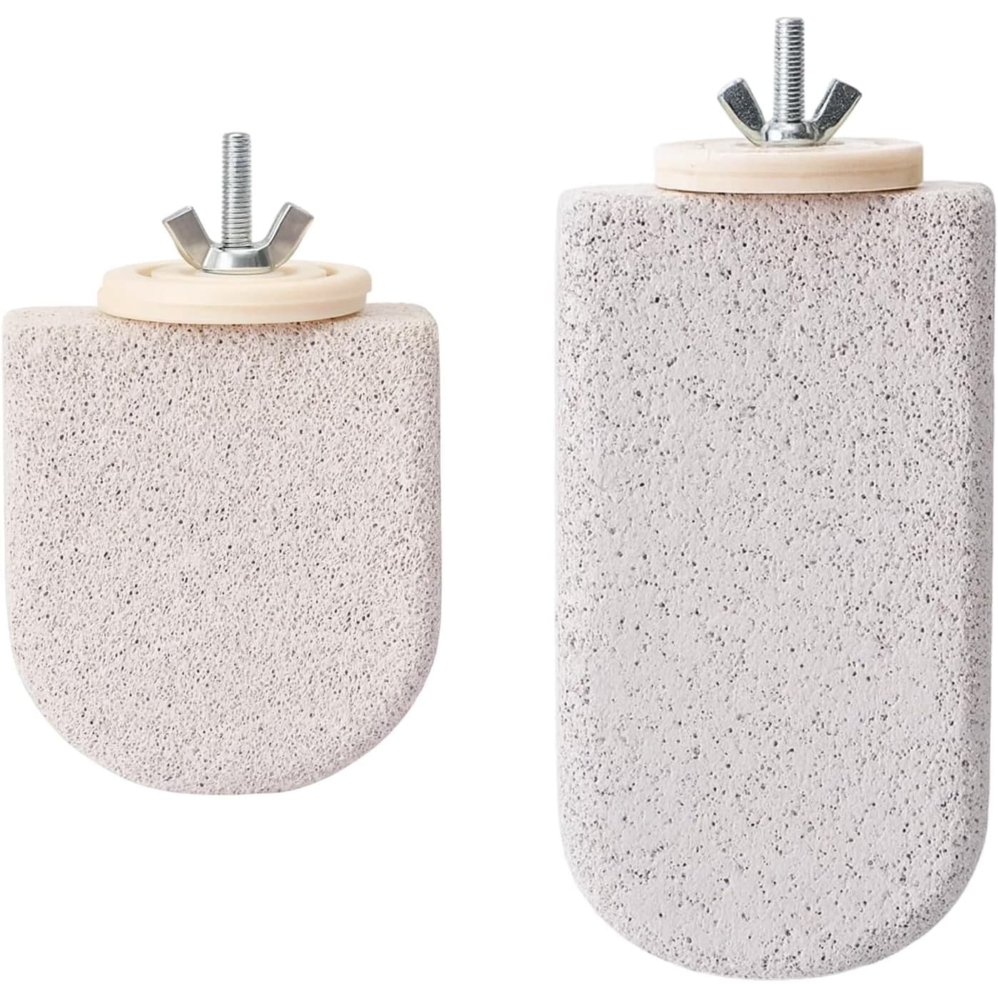 TEMU Pack Of 2 Bird Perch Made Of Budgie Toy- Natural Pole- Ice On As Bird Cage Accessories