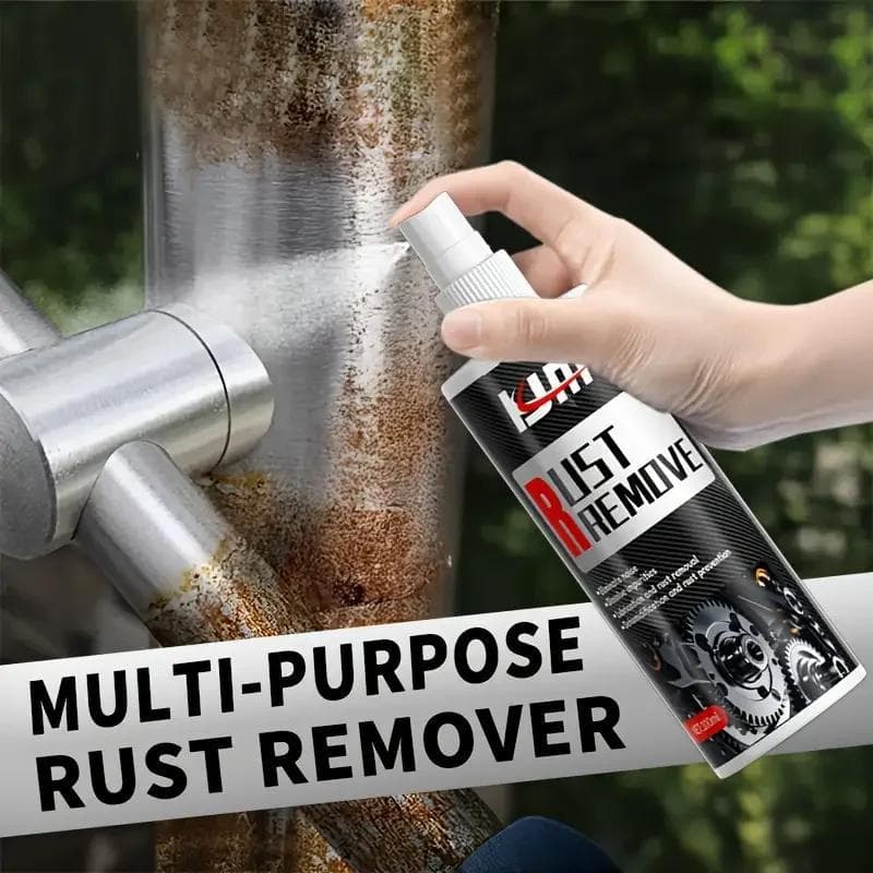 TEMU New Rust Remover Spray For Car Wheels & Metal - Strong Decontamination, Fast-acting Formula, Universal Use On Vehicles, Furniture, Tools - Smooth & Reliable Rust Removal Liquid