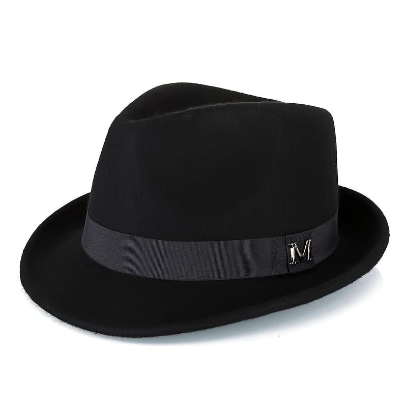 TEMU 1pc Men's Hat For Autumn, Winter, Outdoor, Spring, Summer, Autumn, Winter, All Season Versatile British Jazz Hat, French Women's Top Hat