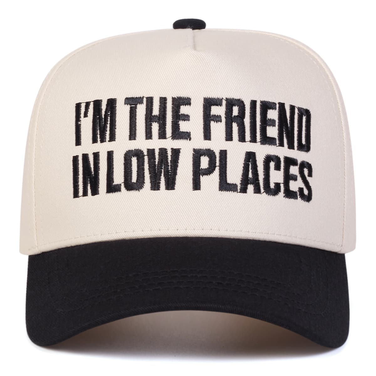 TEMU 1 Men's "i'm " Baseball , Fashionable Five-panel Hat, Adjustable Outdoor Casual , Suitable For Spring, Autumn Travel, Beach Vacation