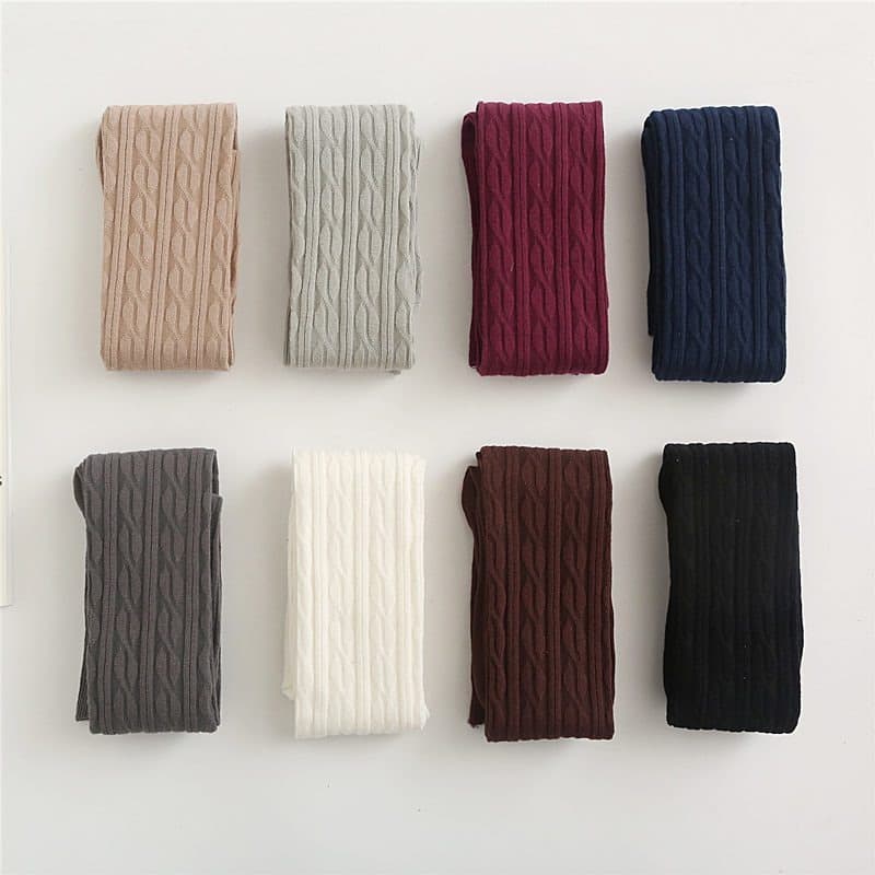 TEMU Sets Of Premium Women's Socks For Fall And Winter, Designed To Keep Thighs Warm, Featuring A Soft And Cozy Feel, Suitable For, Travel, And Outdoor, With Knee-high And Over-the-knee Options