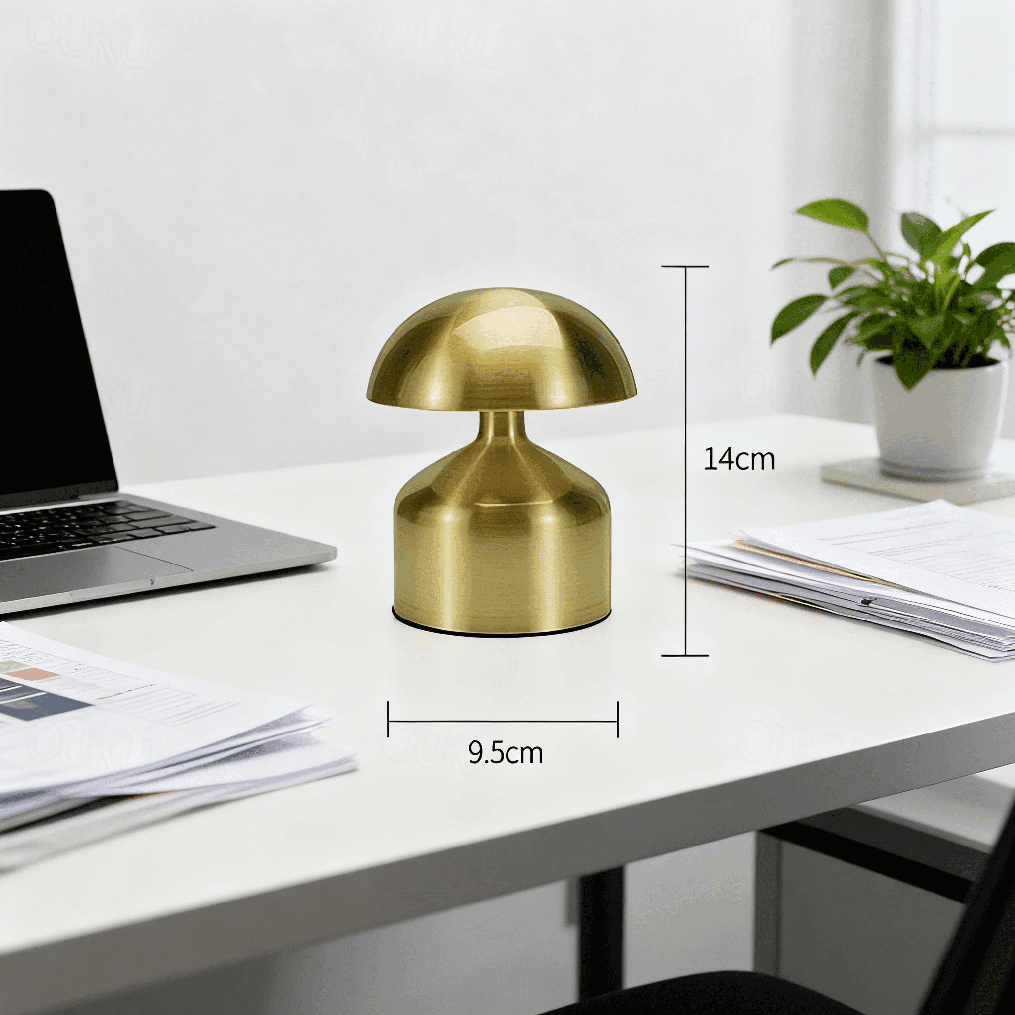 TEMU Energy Saving Office Desk Lamp With Touch Control Dimmable Led Light - Office Products For Computer Work, Office Lighting, Study Room And Home Lighting