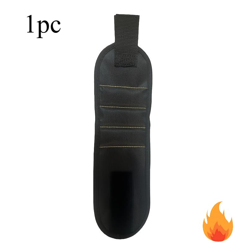 TEMU Upgraded Three-row 6-magnet Strong Wristband, Which Attracts Metal Parts Without Loss, Hands, And Stores Maintenance Tools For And High Efficiency