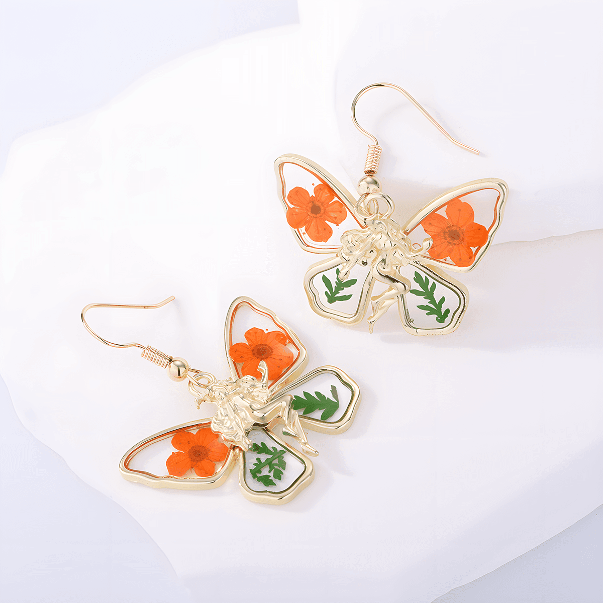 TEMU A Pair Of -shaped Earrings, Featuring A Style With A Vibrant And . Classic And Fashionable Accessories Are Suitable For Daily Wear And Gifting