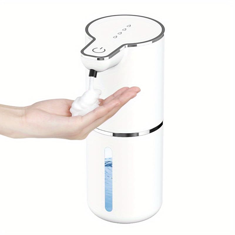 TEMU Intelligent Electric Induction Soap Dispenser, Hand Soap Dispenser, Kitchen Sink Soap Dispenser, Foam Soap Dispenser Wall Mounted, Suitable For Families, Hotels, Dormitories, And