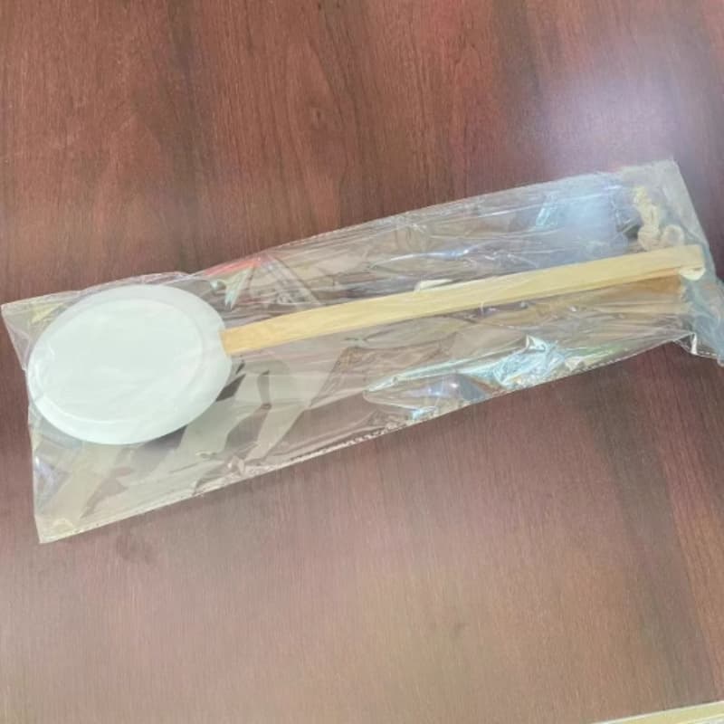 TEMU [ Local Warehouse, Cheap And Practical ] Long-handled Back Applicator, Bathroom Accessory And Skin Care Tool, Easy Application Of Lotion/body Cream/sunscreen, Non-electric, Battery-free