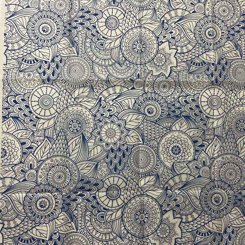 TEMU 1pc Transfer Paper - Heat Resistant Underglaze For Bright Floral Patterns On Ceramics