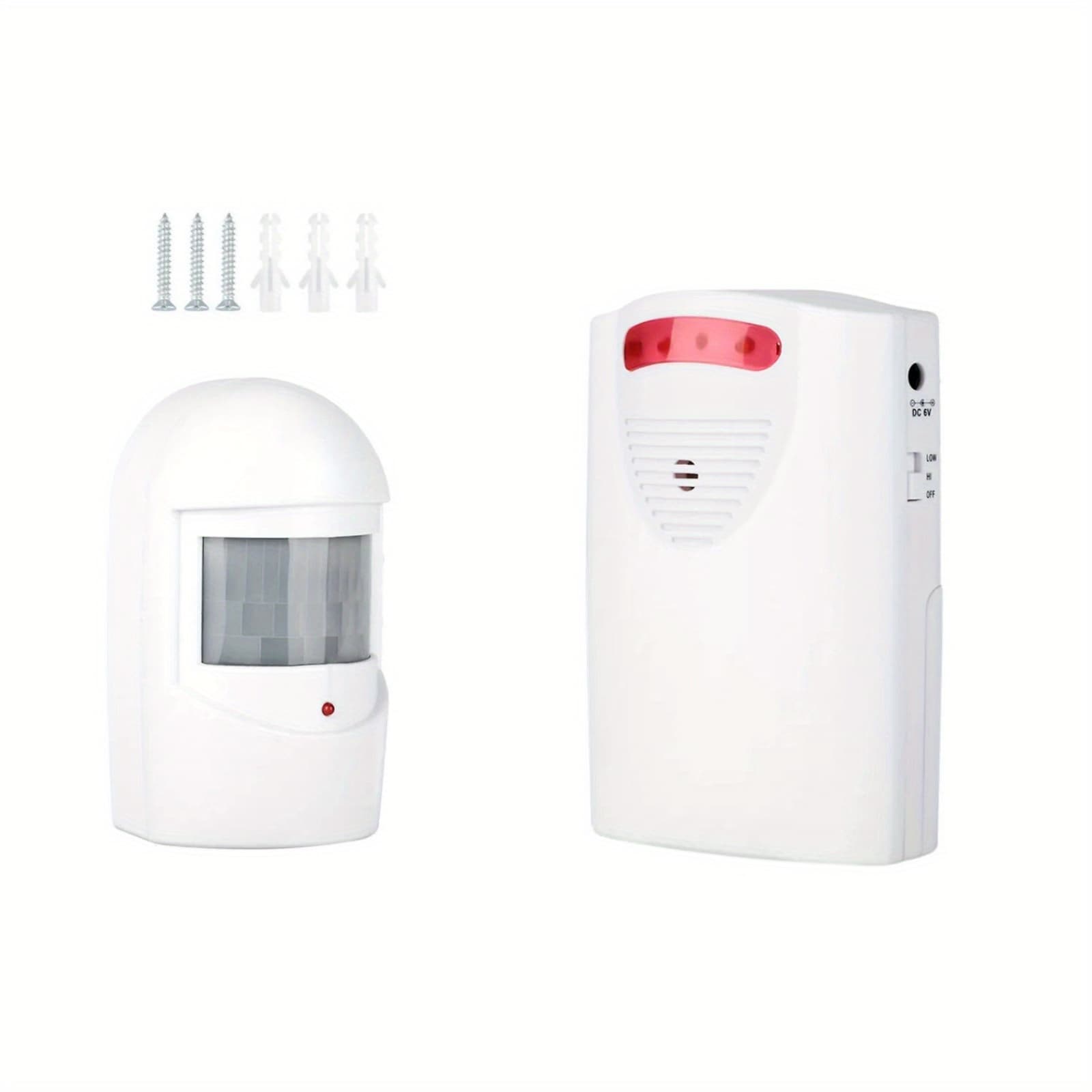 TEMU Advanced Infrared Motion Sensor Driveway Alarm For Home And Garage Security