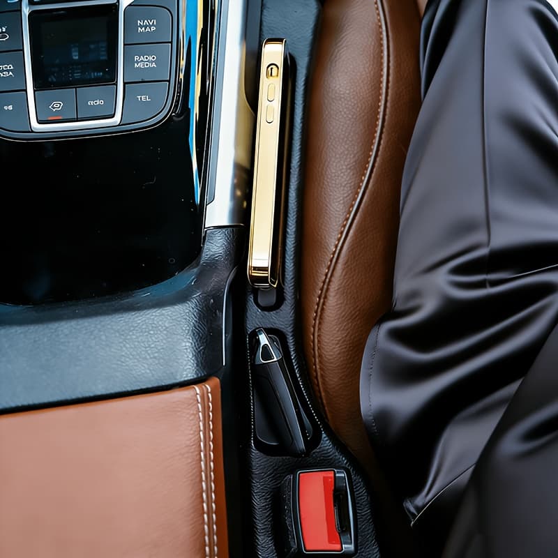 TEMU 2pcs Set Of Car Seat Leak Strips, Suitable For , For And Other Car Side Filling Strips, For Car Storage