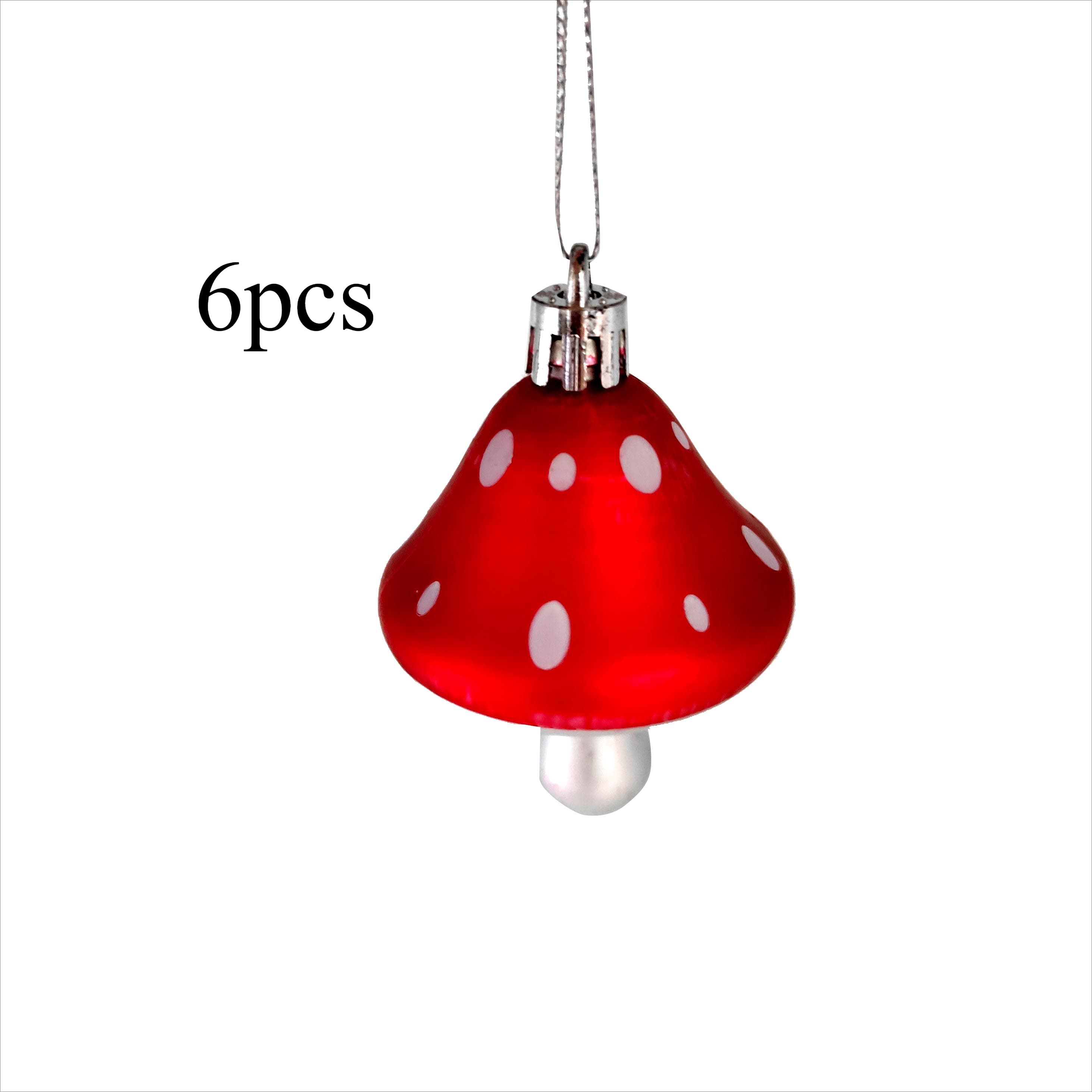 TEMU Mushroom Pendant, Holiday Decorative Ornament, Perfect For Gifting , Ideal For Halloween, Christmas, And Other Festive Occasions