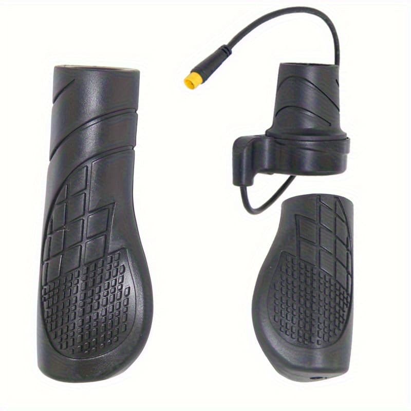 TEMU 1x Scooter/bike Silicone Half-twist Throttle - 3-pin Waterproof Wp Connector, Ergonomic , Durable Non-electric Safety, Without Battery