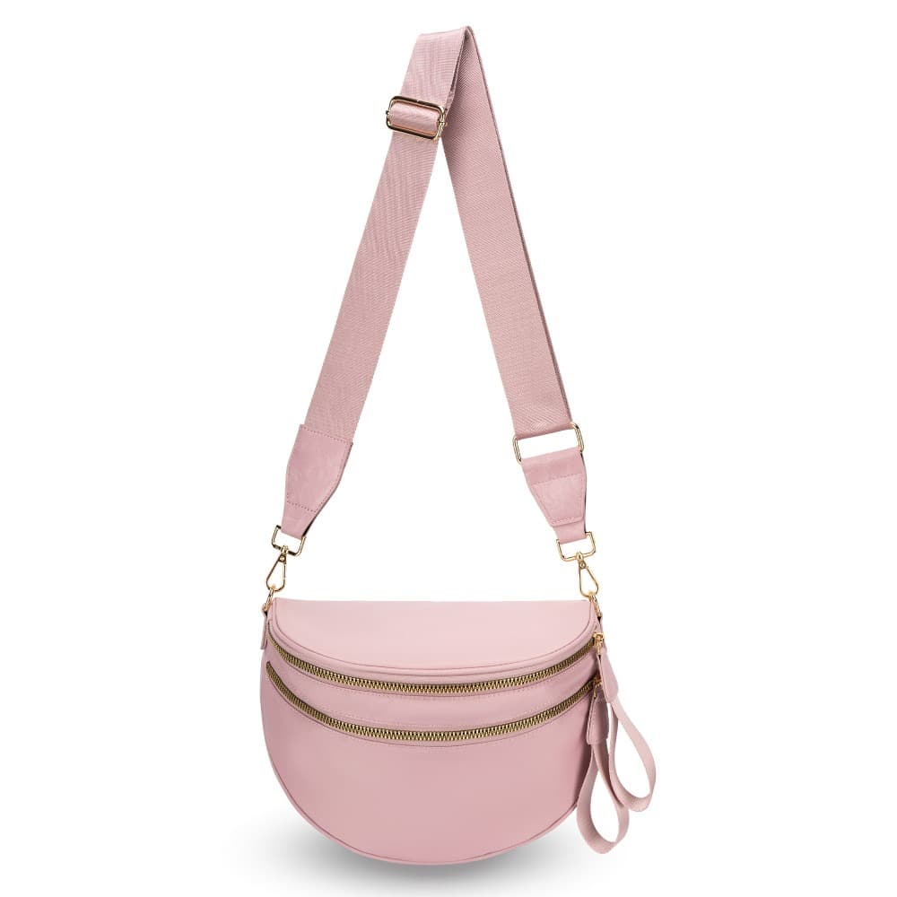 TEMU Women's Versatile Soft Crossbody Bag, Large-capacity Shoulder Crossbody Bag, Outdoor Convenient Hand-held Shoulder Bag