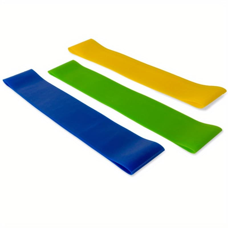 TEMU 3pcs Tpe Light - Non-slip Elastic Bands For Yoga Pilates Dance Flexibility Training | Holiday Gift Idea