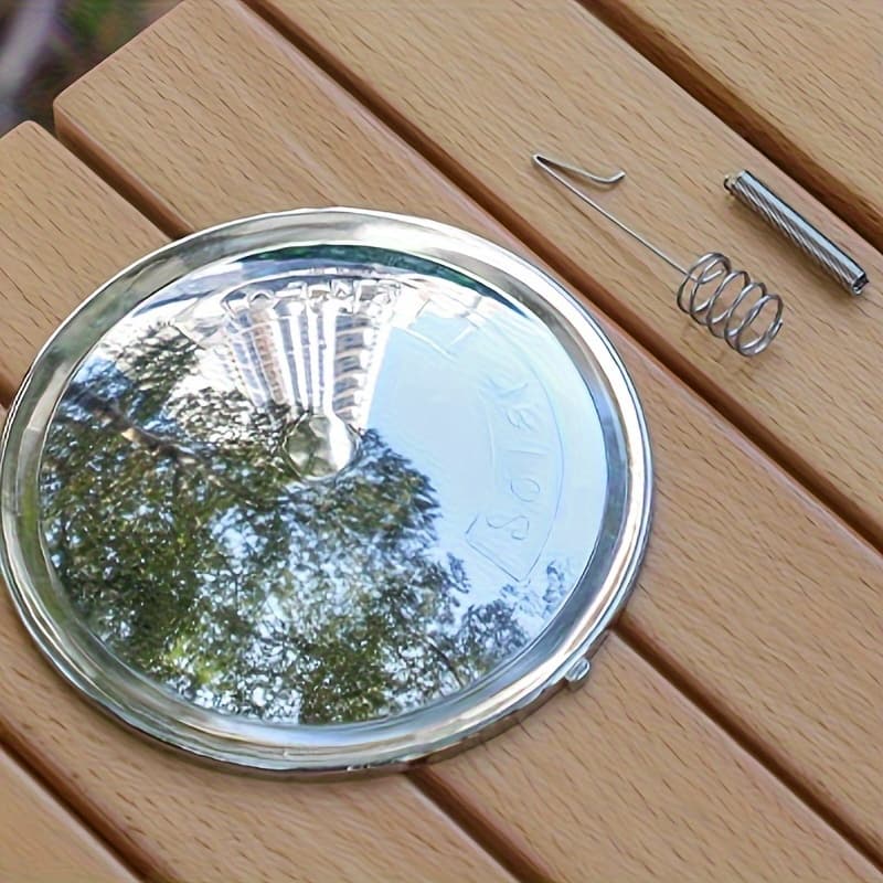 TEMU 1pc Portable Starter - No Battery Required, Suitable For Outdoor Camping And Survival Use, Made Of Resin Material