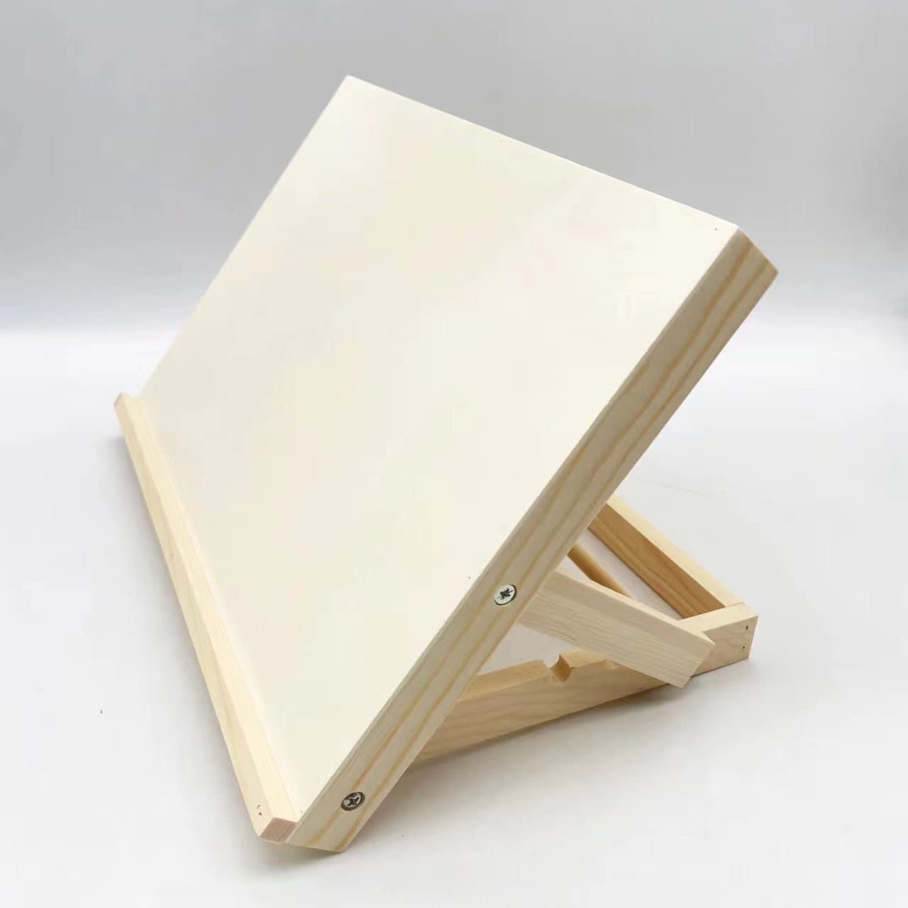 TEMU Desktop Art Student Specific Picture Stand, Wooden Folding Bookshelf, Picture Board, Writing Board, Portable Foldable Picture Board, Picture Stand, Writing Board