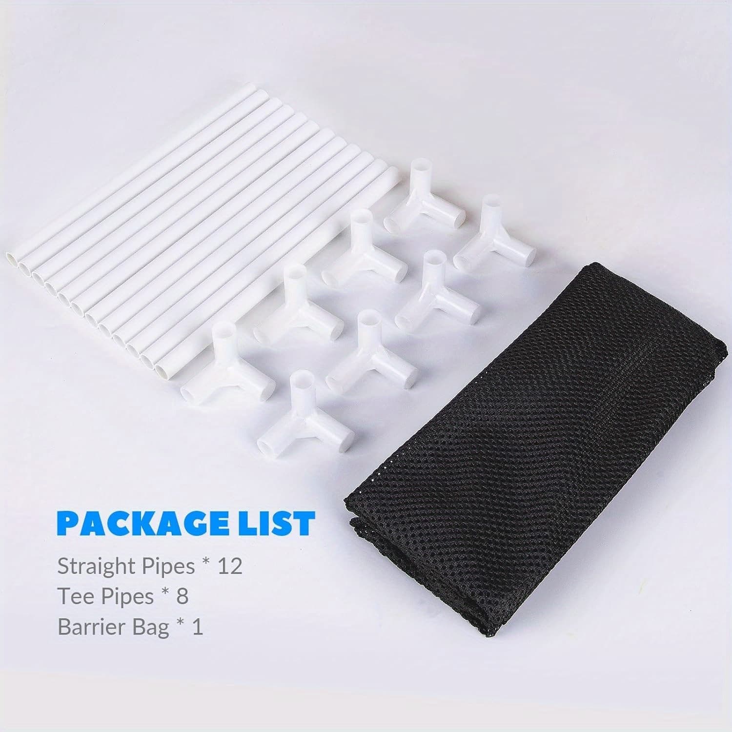 TEMU Pond Filter Box, Anti-clogging Pond Filters For Outdoor Nylon Media Mesh Water Pump Cover With Drawstring, Pond Pump Filter Bag (10 Inch)