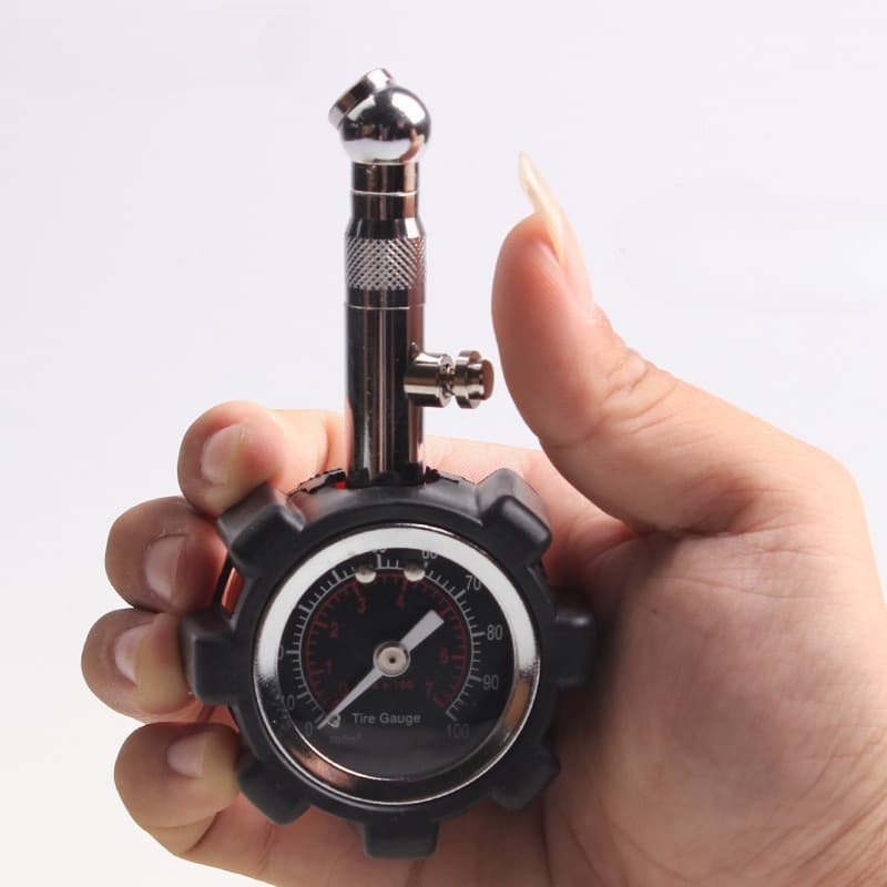 TEMU High-precision Tire Pressure Monitor, Car Tire Pressure Gauge, Tire Pressure Meter Monitor