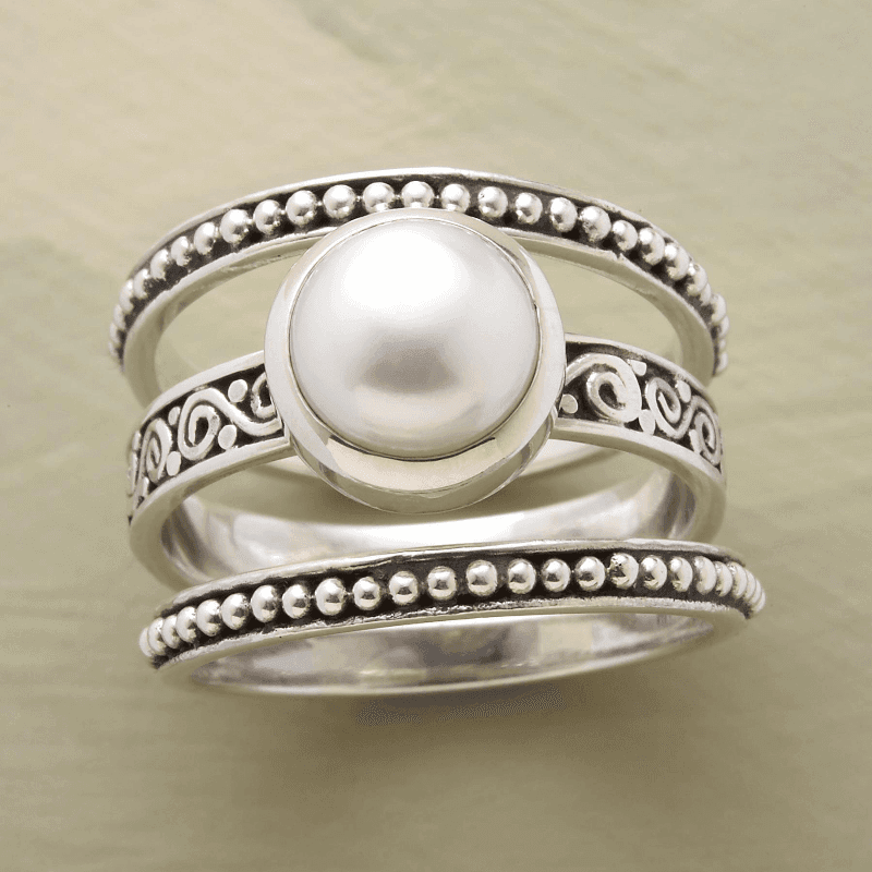 TEMU 3pcs/ Set Luxury Silvery Ring Inlaid With Retro Shape, Teenager's Banquet Cocktail Personalized Ring Jewelry, Without Battery, For Teenager